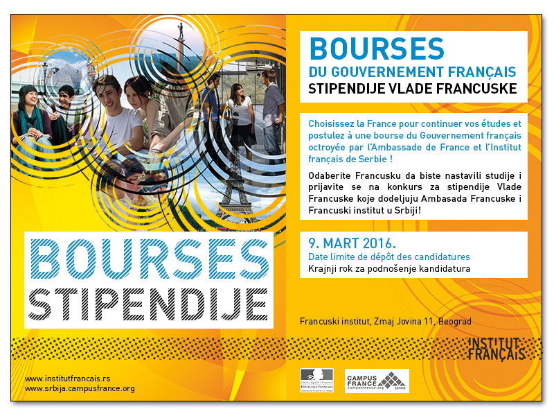Stipendije vlade Republike Francuske – prezentacija na Fakultetu